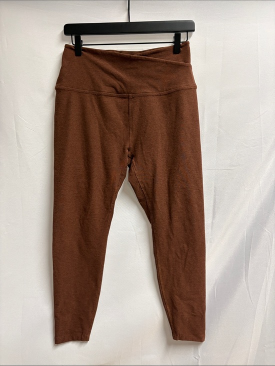 Beyond Yoga Pants - Beyond Yoga Spacedye At Your Leisure Midi Legging Bold Mocha Brown Size XL
